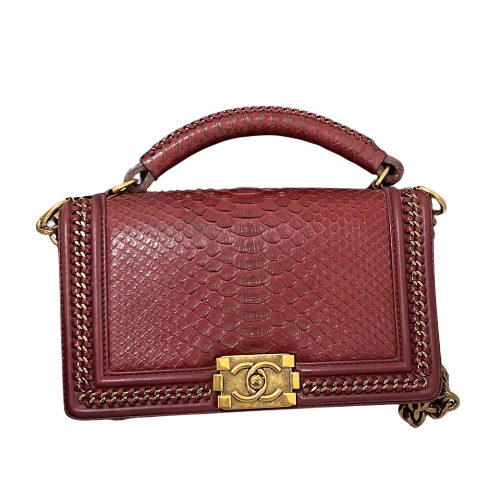 Cropped Faux leather Jacket