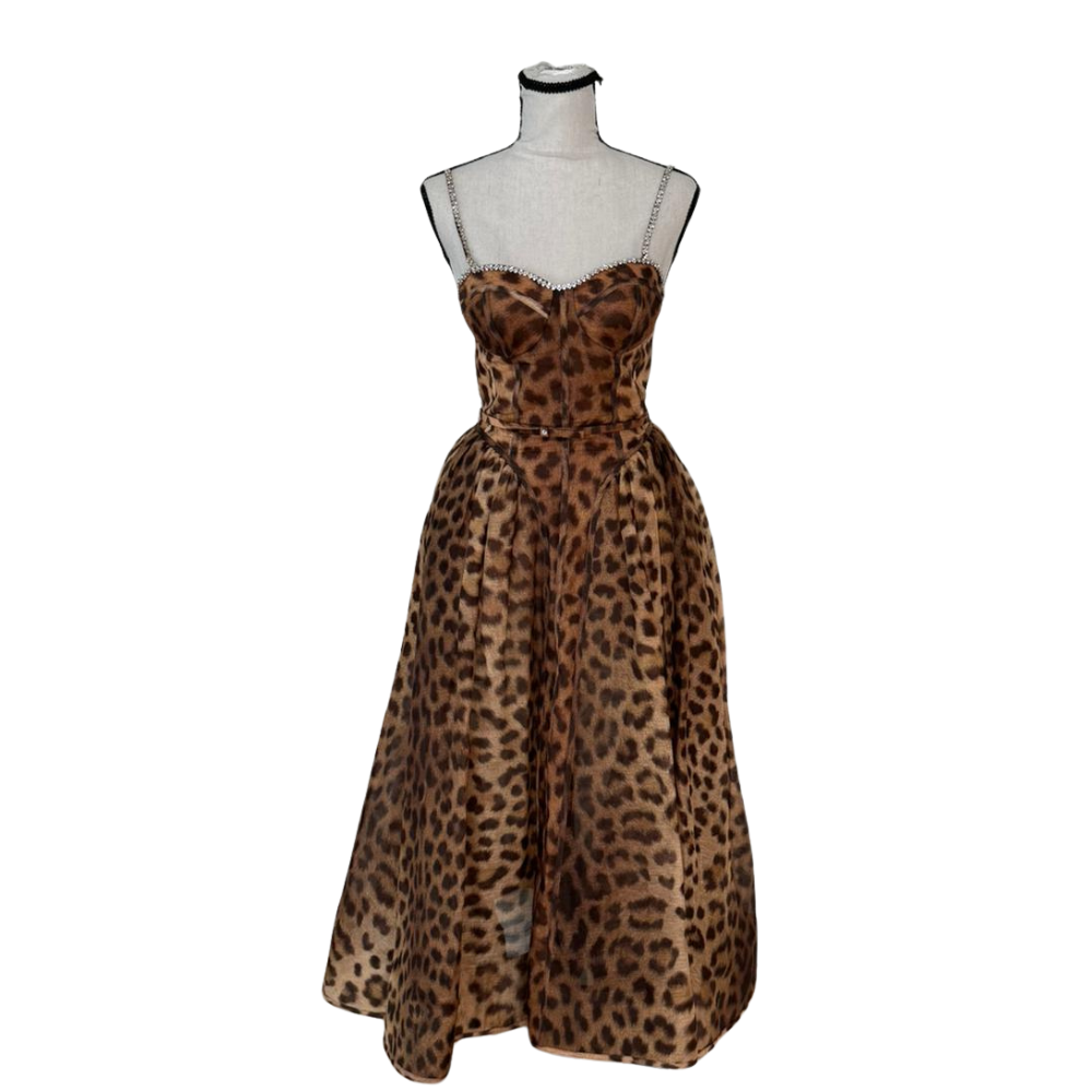 Cropped Faux leather Jacket