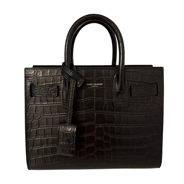 Cropped Faux leather Jacket