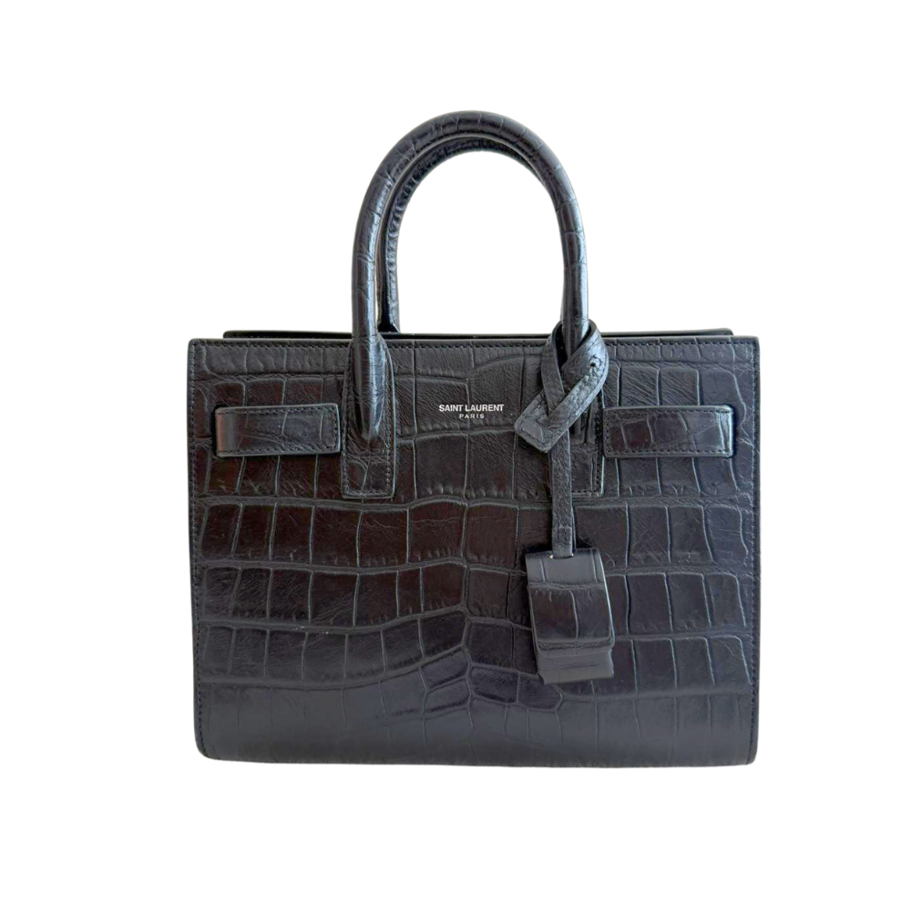 Cropped Faux leather Jacket