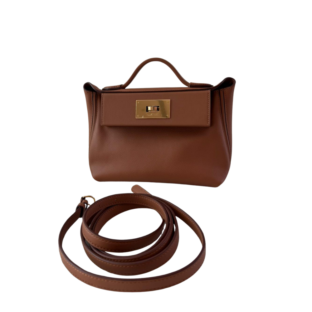 Cropped Faux leather Jacket