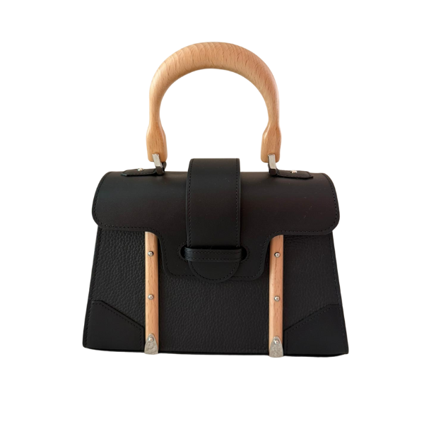 Cropped Faux leather Jacket