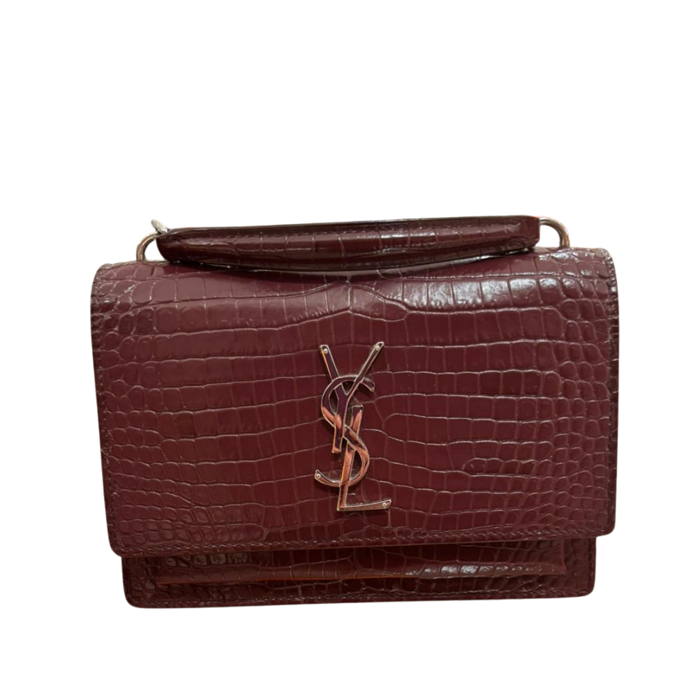 Cropped Faux leather Jacket