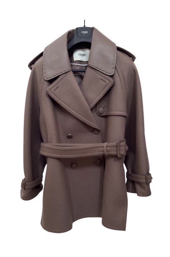 Cropped Faux leather Jacket